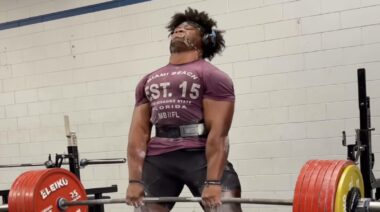 Jalen Faulk Deadlift 783 Pounds August 2023