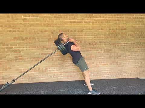 Landmine Hack Squat: Breaking Muscle Lower Body Landmine Workout