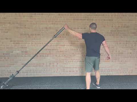 Landmine Lateral Raise &amp; Landmine Concentration Curl: Breaking Muscle Upper Body Landmine Superset 3