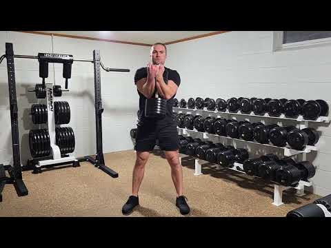 Dumbbell Zercher Squat