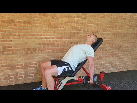 Incline Dumbbell Curl