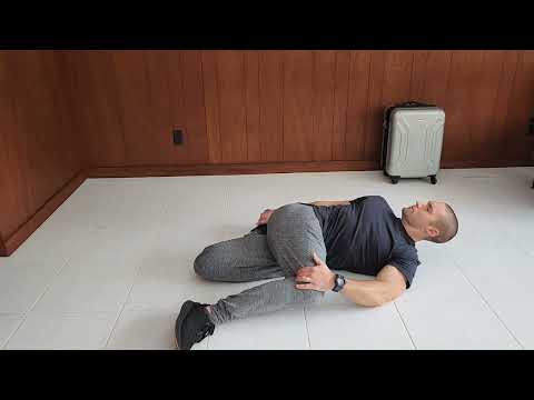 Travel Workout: Pretzel Stretch