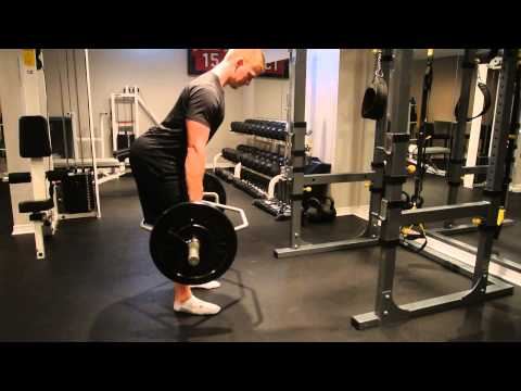 Trap Bar Exercises: Romanian Deadlift -