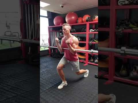 Zercher Reverse Lunges