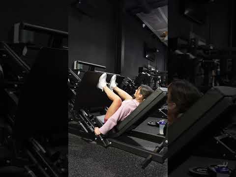 High and narrow leg press