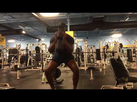 Boyce Goblet Squat 130lbs x 20