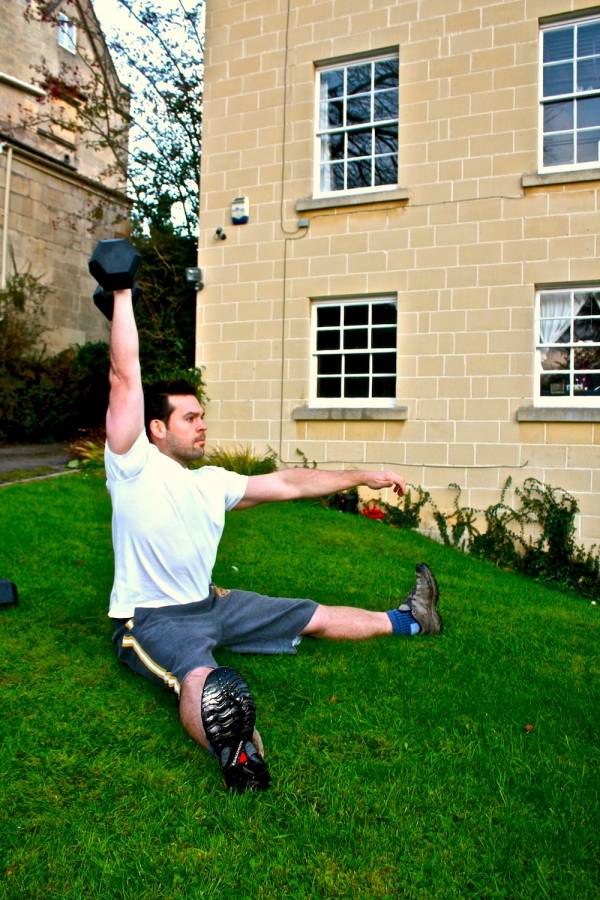 straddle press, matt palfrey, matthew palfrey, dumbbell windmill, dumbbells